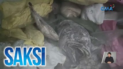 P100-M halaga ng smuggled goods, kabilang ang karneng bawal ipasok sa bansa, nabisto sa 'di awtorisadong warehouse | Saksi