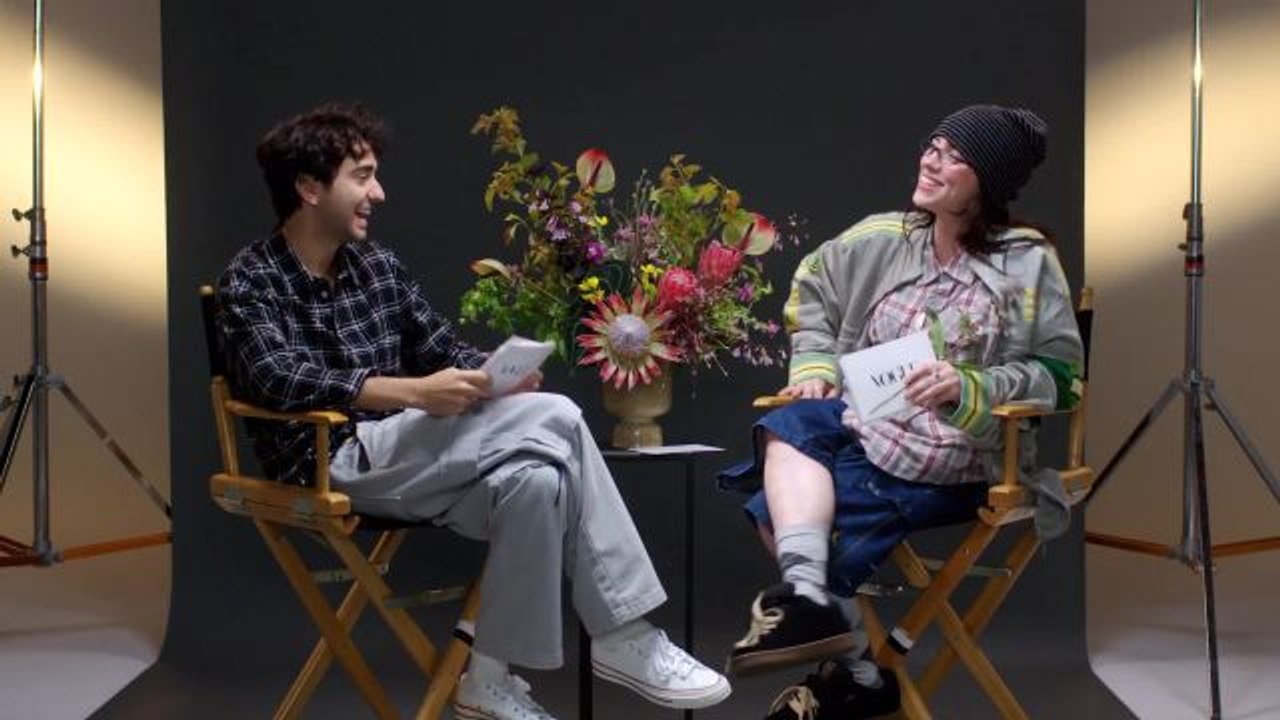 Off the Cuff: Billie Eilish and Alex Wolff Talk...