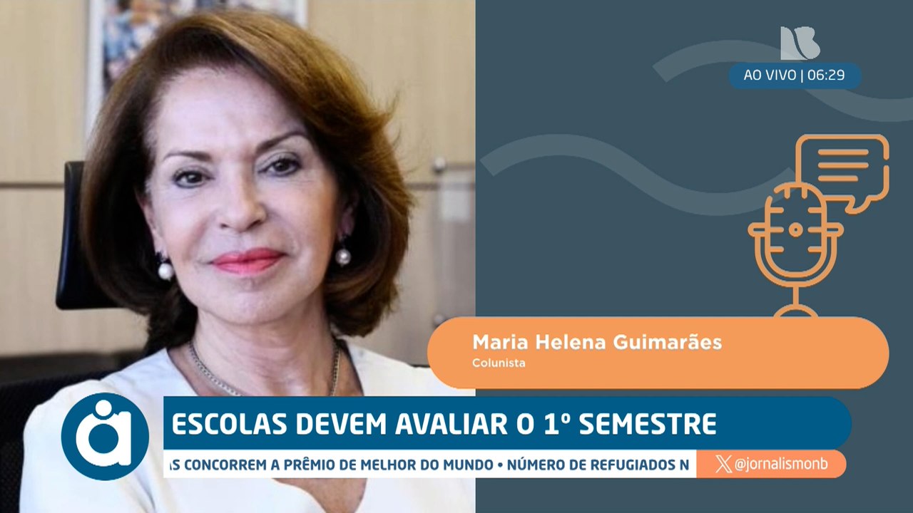 ESCOLAS DEVEM AVALIAR O 1º SEMESTRE