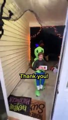 Giving iPhones Instead Of Candy on Halloween