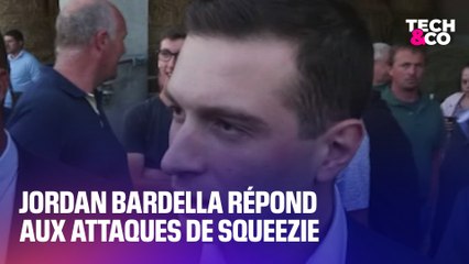 Jordan Bardella répond à Squeezie après la publication d'un texte sur Instagram contre le RN