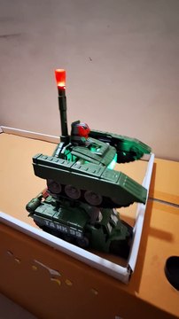 Deformation Combat Transform Robot Tank 3D Light & Realistic Music-449