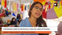 Aprendemos sobre nutrición en la feria del libro en Posadas