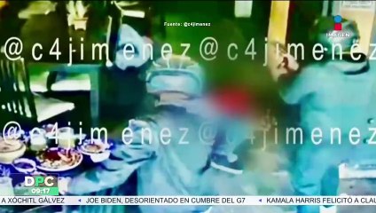 Asesinan a un hombre afuera de un restaurante en Iztacalco