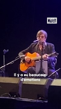 Sur scène, Thomas Dutronc a rendu hommage à Françoise Hardy