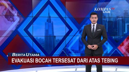 Tersesat di Atas Tebing, Bocah di Lombok Barat Dievakuasi Tim SAR!