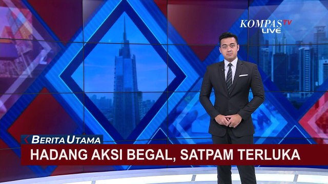 Halangi Aksi Begal, Petugas Keamanan di Kemayoran Jakarta Diserang Pelaku dengan Senjata Tajam!