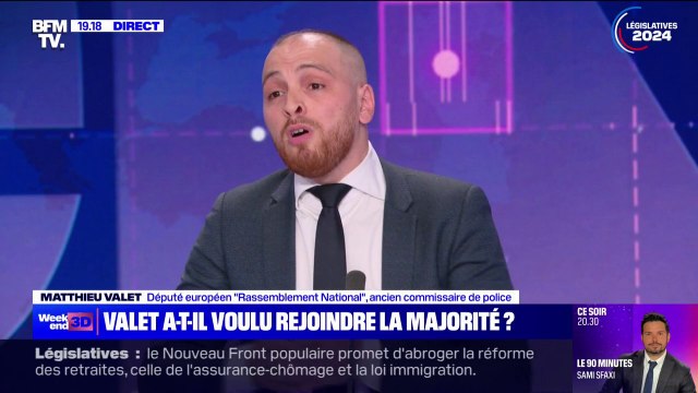 Matthieu Valet s'explique sur ses échanges avec la majorité présidentielle pour une candidature au poste de député en 2022