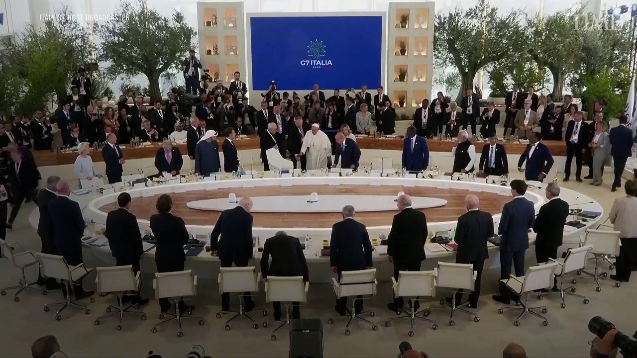 Pope Francis Raises Alarm About AI as He Becomes First Pontiff to Address a G7 Summit