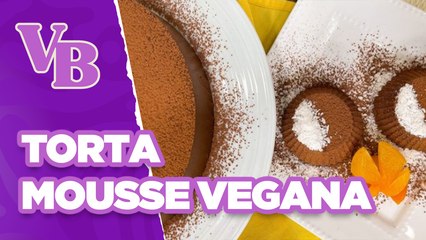 Torta mousse VEGANA com 2 ingredientes - Você Bonita (14/06/2024)