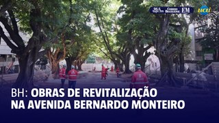 BH: obras na Avenida Bernardo Monteiro