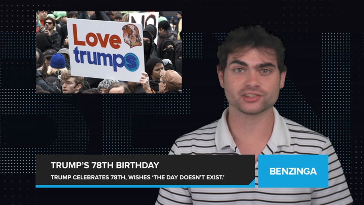 Trump Celebrates 78th Birthday, Says He Wishes 'The Day Doesn't Exist.'