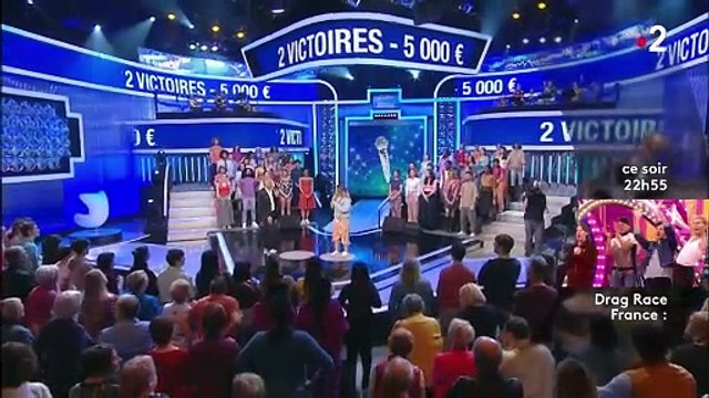 Justine (N'oubliez pas les paroles) impressionne Nagui en lui dévoilant le nombre de chansons dans son répertoire musical