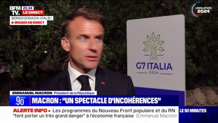 "Ça montre toute sa cohérence": Emmanuel Macron réagit à la décision d'Aurélien Rousseau de rejoindre le Nouveau Front populaire