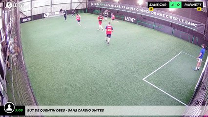 But de Quentin OBES - SANS CARDIO UNITED