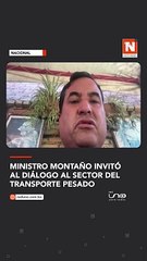 El Ministro de Obras Publicas, Edgar Montaño, invitó a la Cámara Boliviana de Transporte a una reunión este viernes