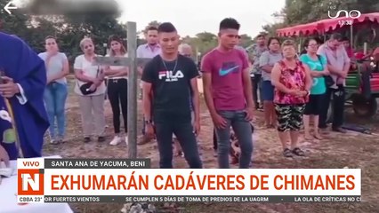 excabaran cadaveres de chimanes 13.22