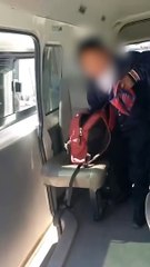 Buena acción de viraliza: chofer se solidarizó con un niño que perdió las monedas de su pasaje