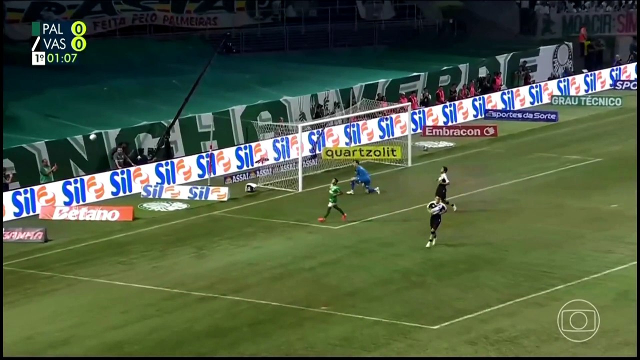 Palmeiras x Vasco (Campeonato Brasileiro 2024 8ª rodada) 1° tempo