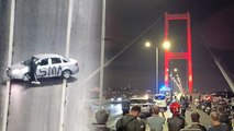 15 temmuz Şehitler Köprüsü'nde şüpheli araç: Köprü çift yönlü trafiğe kapatıldı
