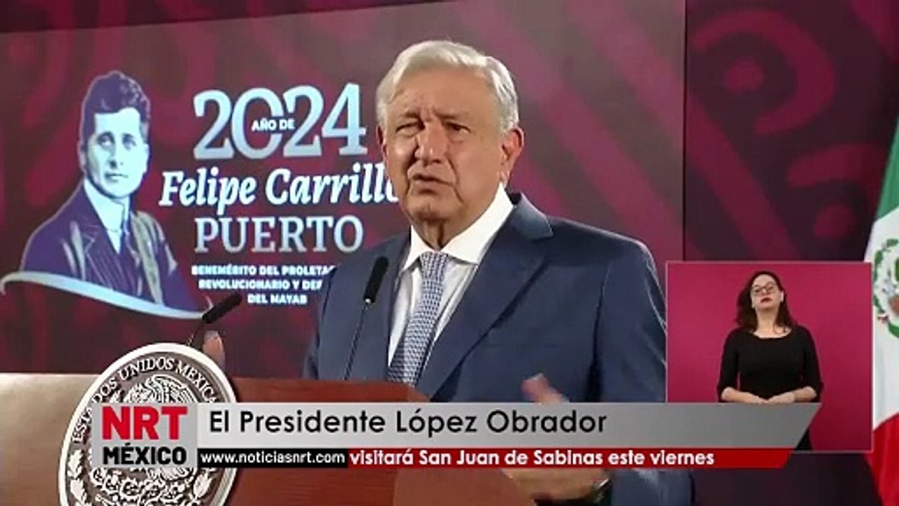 El Presidente López Obrador visitará San Juan de Sabinas este viernes