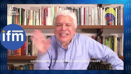 Carlos Alonso Lucio denuncia daños en la UNal de Bogotá