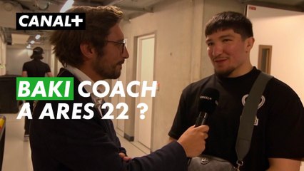 Baïssangour Chamsoudinov "Baki" venu soutenir ses partenaires d'entraînement - ARES 22