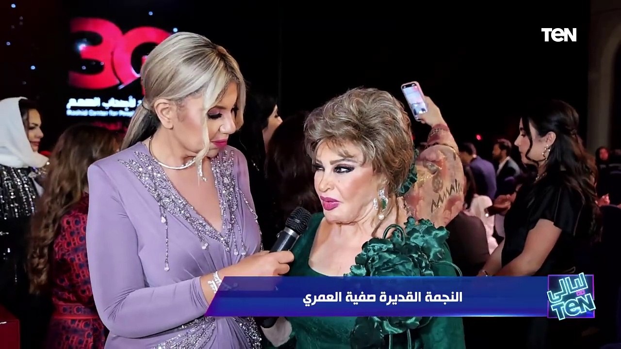 النجمة القديرة صفية العمري لبوسي شلبي: انتي شرفتيني مع مركز راشد لأصحاب الهمم