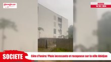 Côte d'Ivoire/ Pluie incessante et ravageuse sur la ville Abidjan 