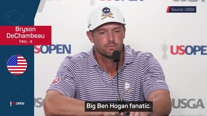 DeChambeau honours Payne Stewart at the U.S. Open