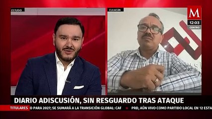 "Ataque a Diario 'Adiscusión' fue un acto de intimidación", dice jefe de información