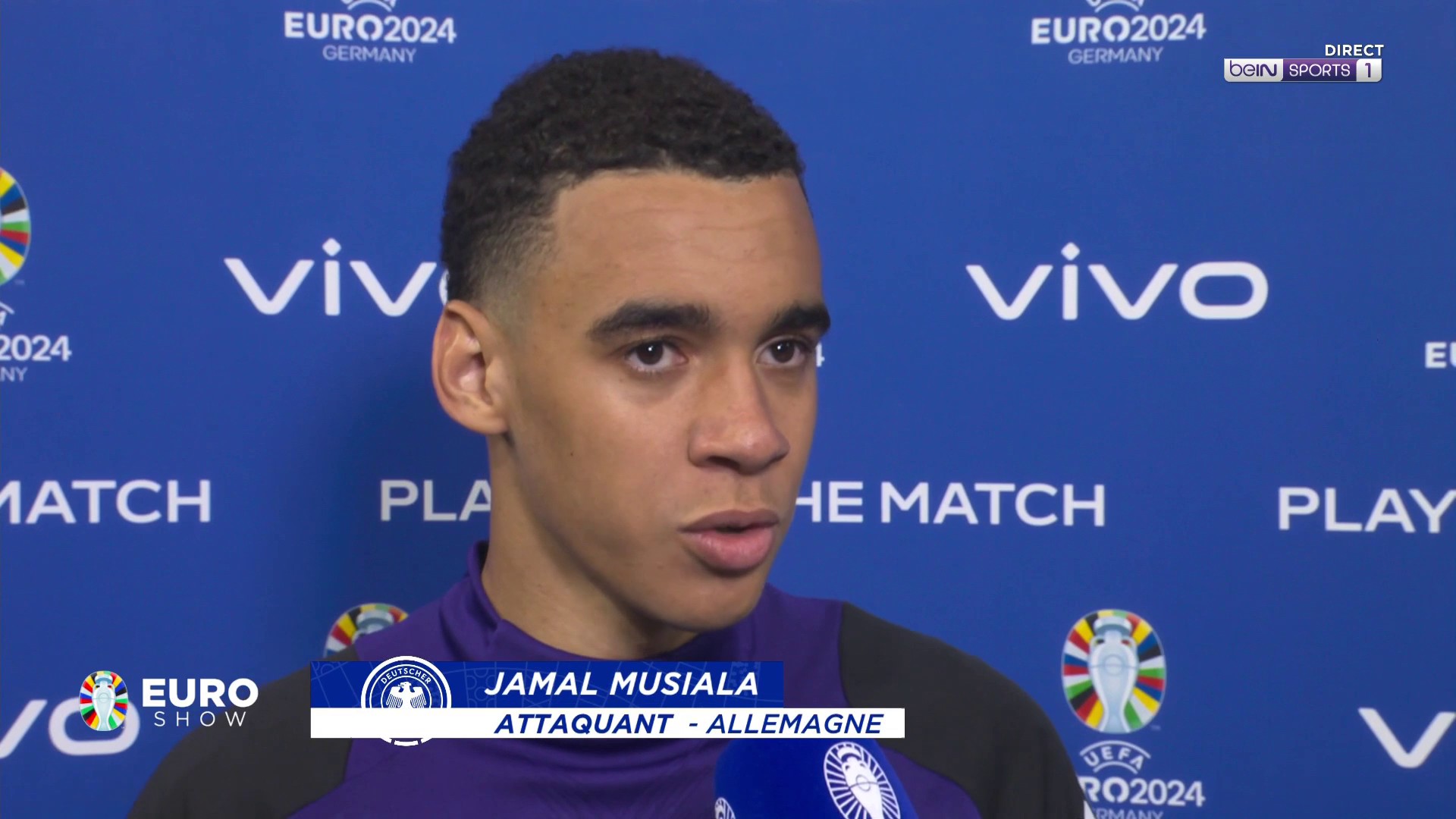 Euro 2024 : Jamal Musiala : "Notre plan de jeu était très bon"
