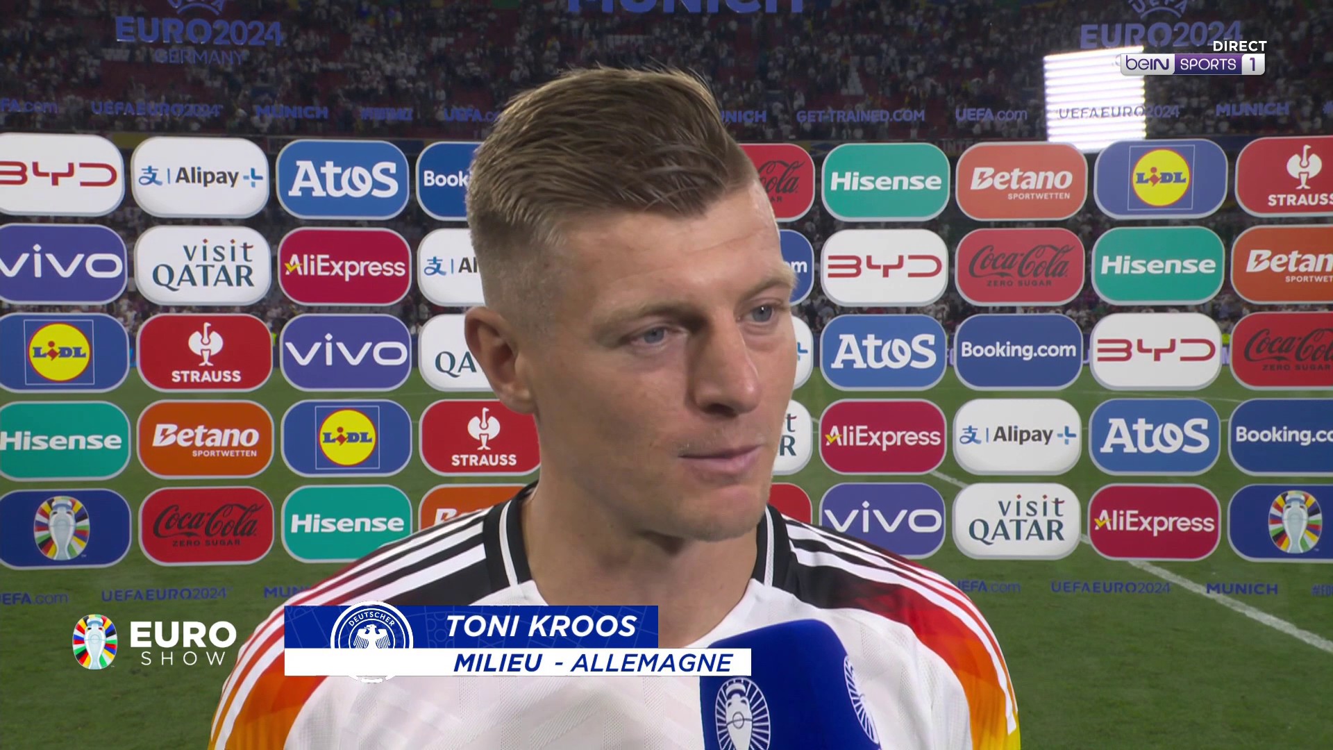 Euro 2024 - Toni Kroos : "On a fait ce qu'on voulait faire"