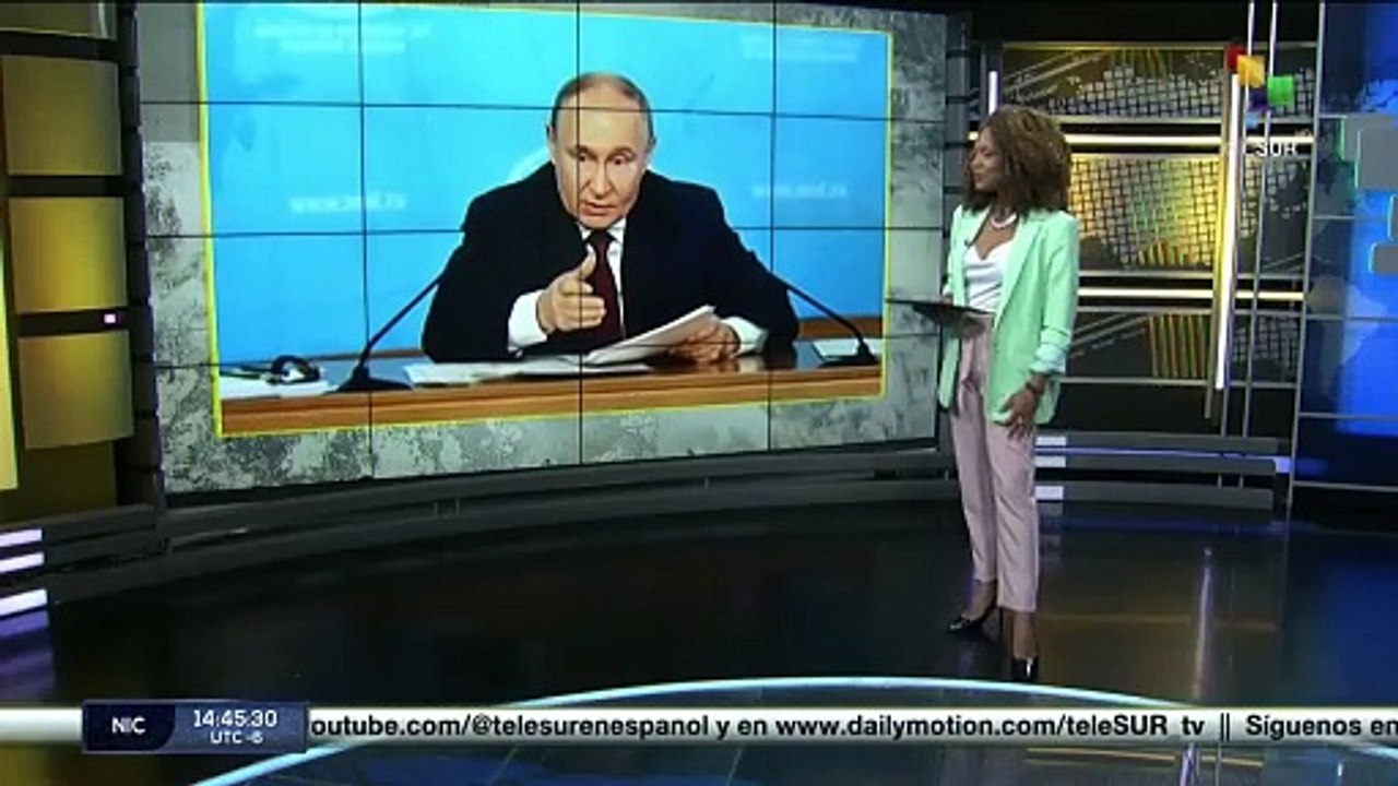 Pdte. Vladímir Putin explicó las negociaciones para acabar conflicto con Ucrania