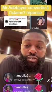 Je ne suis pas musulman , Emmanuel Adebayor clarifie ses croyances religieuses