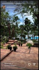 Luis Palma y su esposa Annie Córdova disfrutan su luna de miel en Roatán