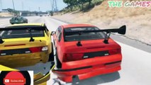 Street Racing Crashes with Traffic  - BeamNG Drive Car Crashes(THE GAMES