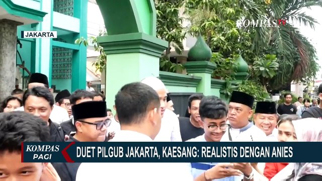 Kata Kaesang soal Duet Pilgub Jakarta 2024: Realistis dengan Anies
