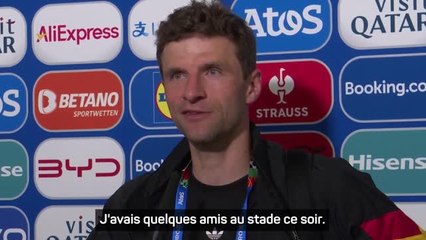 Allemagne - Müller : "Une soirée parfaite"