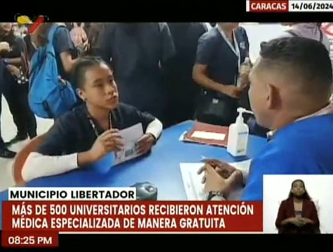 Caracas | GMVJ realizó jornada de atención médica a más de 500 estudiantes de manera gratuita