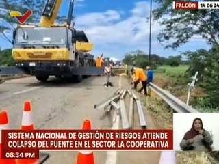 Gobierno Nacional inicia investigación para determinar la causa del colapso del puente Cocuiza