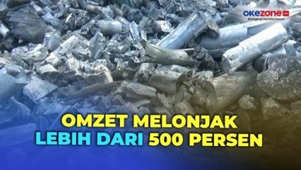 Jelang Iduladha, Produsen Arang di Bojonegoro Banjir Pesanan