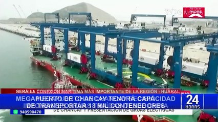 Megapuerto de chancay recibe primer lote de grúas desde China