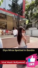 Diya Mirza Spotted in Bandra