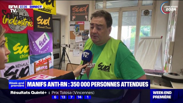 On veut montrer aux électeurs du RN qu'ils se trompent de colère : à Valenciennes (Nord), Sud-Rail se prépare avant la manifestation contre l'extrême droite