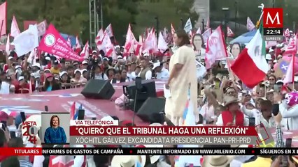 "El presidente debe pasar a la historia como un presidente que violentó": Xóchitl Gálvez
