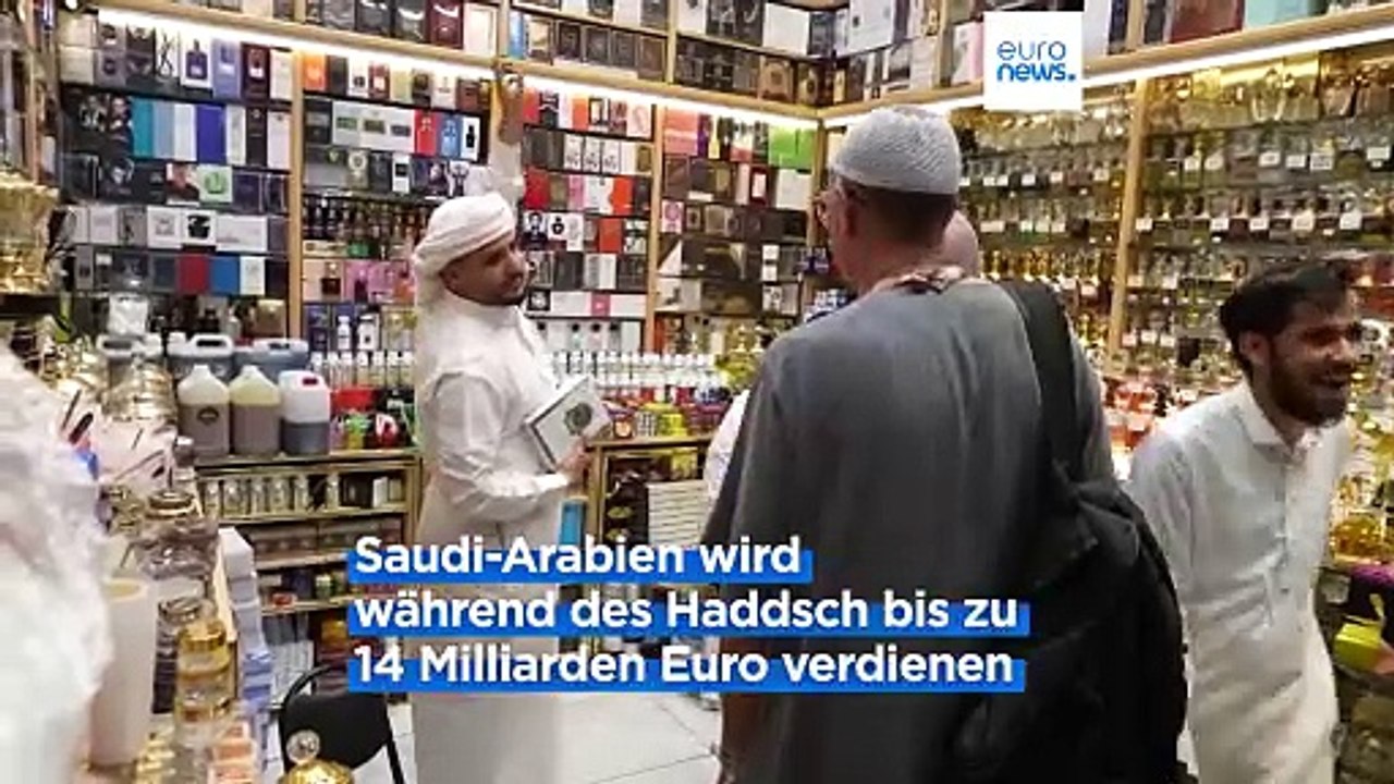 Bei der Wallfahrt nach Merkka florieren in Saudi-Arabien die Geschäfte
