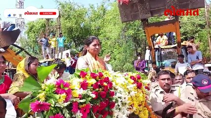 रक्षा खडसेंचं स्वागताला गर्दी किती