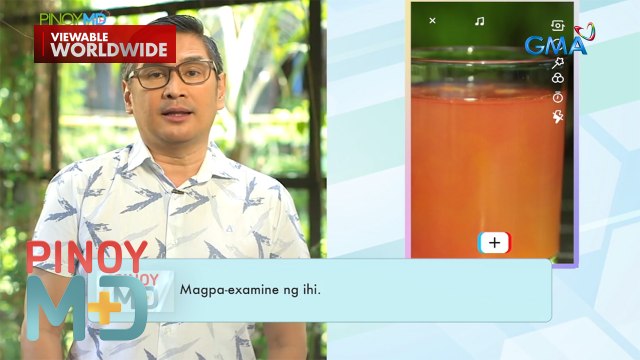 Pagkakaroon ng madilaw at mabulang ihi, ano nga ba ang dahilan? | Pinoy MD