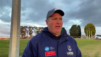 Hear from Lake Wendouree coach Rohan Brown after a big win